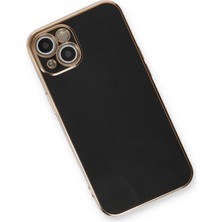 Lunirawear Lunir  iPhone 13 Kılıf Volet Silikon - Siyah 889658