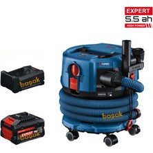 Bosch Gas 18V-12 Mc 1x5,5 Ah Expert Akülü Toz Emme Makinesi