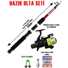 Özbience Yetişkinler Için Tam Olta Takımı Seti, 5000LIK Makina ve 210 Kamış Boyu