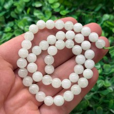 Taş Uzmanı Küre Hemimorfit Renkli Kuvars Taşı 8 mm