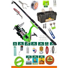 Özbience Hem Deniz Hem Göl Olta Takımı - Güçlü ve Hafif 3.60M 6000 Metal Kafa