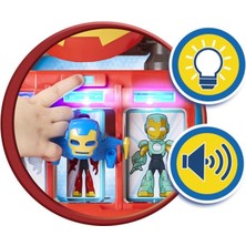 Bg Arzenis Arzenıs G1259 Iron Man And His Awesome Friends Iron Quarters Oyun Seti 5457884