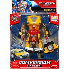 Bg Arzenis Arzenıs 1:32 Sesli ve Işıklı Dönüşebilen Robot 5457884