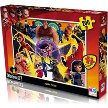Bg Arzenis Arzenıs  Incredibles 2 Puzzle 200 Parça 5457884