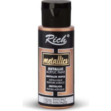 Rich Master Metalik Akrilik Boya 60CC 03918 Bronz