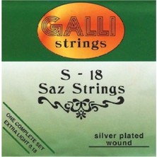 Sazhane Galli 0,18 Bağlama Teli