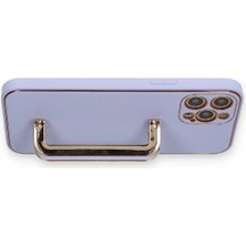 Lunirawear Lunir  iPhone 12 Pro Kılıf Coco Elit Kapak - Lila 889658