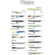Özbience Venom 120MM 20GR Su Üstü Maket Balık, Hobi ve Denizcilik Için Uygun