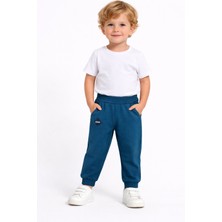 Erkek Çocuk Pamuklu Eşofman Altı 2-3-4-5 Yaş, Örme 2 Ip, Rahat Kesim