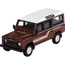 Lunirawear Lunı  Gt 1/64 Land Rover Defender 110 1985 County Station Wagon Russet Brown 968547