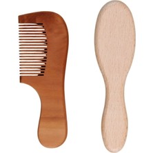 Lunirawear Lunı Sebi Bebe Doğal Keçi Kılı Fırça ve Tarak Seti 968547