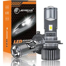 Joyecar Ultra Power Projektor Lensli H4 Uzun Kısa LED Far Ampulü
