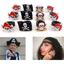 Lunirawear Lunı Kırmızı Renk Şapkalı Çocuk Uyumlu Plastik Korsan Yüzüğü 968547