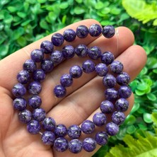 Taş Uzmanı Küre Çeroit Renkli Kuvars Taşı 8 mm