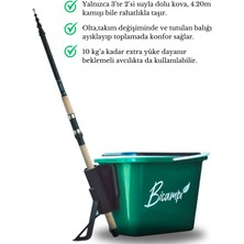 Özbience Dayanıklı Tripodlu Balıkçı Kovası, Pratik ve Şık Tasarım