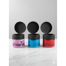 Adalinhome Kapaklı Cam Kavanoz Küllük – Koku Önleyici Şık Tasarım 3 Adet