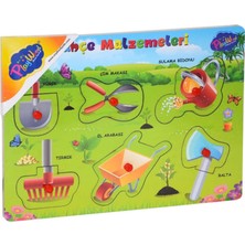 Lunirawear Lunı Ahşap Tutmalı Bahçe Malzemeleri Puzzle 968547