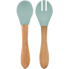 Lunirawear Lunı Mama Kaşığı ve Çatal Seti River Green 968547