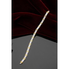 Innuendo Jewelry 925 Ayar Gümüş Xoxo Su Yolu Bileklik