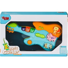Mayf JLG-855-34A Işıklı ve Müzikli Gitar Bebek Pianosu -Vardem Oyuncak Tek