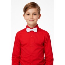 Sibel Günay Butik 10 Adet Çocuk Beyaz Lastikli Papyon | 4–12 Yaş Ayarlanabilir | Özel Gün ve Bayram Aksesuarı