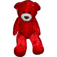 Mayf 1192K Puffy Salaş Ayı 100 cm Kırmızı -Selay Tek