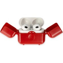 AlaNova Alano  Airpods 3 (3.nesil) Basmalı Kılıf - Kırmızı VA74