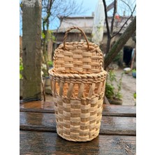 Ss Eral Koop Dekoratif Çok Amaçlı El Yapımı Hasır Sepet🌿20 Li
