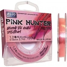 Asso Pınk Hunter Flourocarbon Misina 0,37MM 150MT