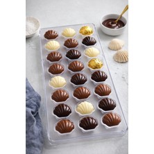 Morponi Polikarbon Çikolata Kalıbı Istiridye Model 21 'li 1 Adet