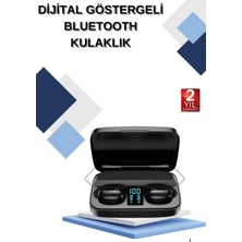 Najmaddin Dijital Göstergeli Bluetooth Kulaklık Kablosuz Tws Stereo Bluetooth 5.0