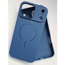 iPhone 17 Promax Magsafe ile Uyumlu Yumuşak Soft Mükemmel Manyetik Esnek Lansman Silikon Kılıf