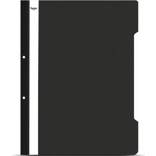 Sahra Telli Plastik Dosya Siyah 10 Lu