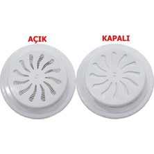 abnturk Ayarlı Doğalgaz Cam Menfezi Aç Kapa Ayarlanabilir Soğuk Hava Engelleyen Kapaklı Menfez