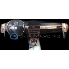 Mars Cockpit Design Bmw E60 E61 2004-2009 17 Parça Uyumlu -Konsol-Torpido Kaplama Alüminyum