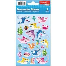 Tanex Puffy Sevimli Köpek Balıkları Seirisi TNX-27218