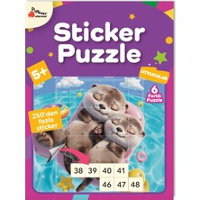 Playever Sticker Puzzle - Uykucular, Çıkartmalı Yapboz Etkinlik kitabı