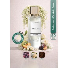 ILLUSIONE Améline Edp Kadın Parfüm 50ML  | Pudramsı-çiçeksi-ferah | Yasemin, Misk