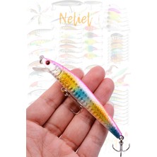 Özbience 10CM 9gr Minnow Sahte Yem Lures Spin Maket Balık Avı Takımı
