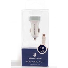 AlaNova Alano  C17 Lightning 2.1A Araç Şarjı VA74