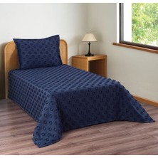 D'niss Home Ponpon 2 Parça Tek Kişilik Yatak Örtüsü