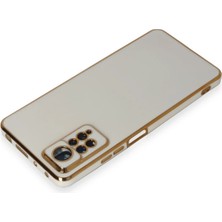 Platin Store Pilatin  Xiaomi Redmi Note 11 Pro Kılıf Volet Silikon - Beyaz Zeyd