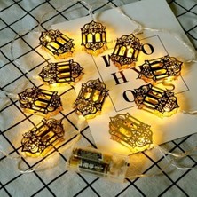 Belkıs Kırtasiye Ramazan Ledi Metal Başlıklı 10 Başlık 2,5 mt Ramazan Süsü Ramazan Işıkları