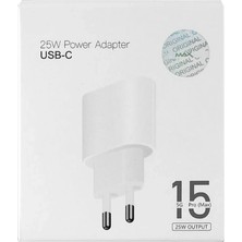 Platin Store Pilatin  Ca-13 25W Type-C Şarj Adaptörü - Beyaz Zeyd