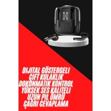 Najmaddin 4 Adet Çift Kulaklık Dijital Göstergeli Yüksek Ses Kaliteli Bluetooth Kulaklık