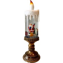 Platin Store Pilatin Yılbaşı Dekorasyonu Mum LLM-HDY0011 Zeyd