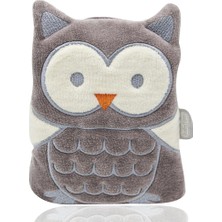 AlaNova Alano  kiraz Çekirdekli Baykuş Kadife Gaz Yastığı 366 Gri Baykuş VA74