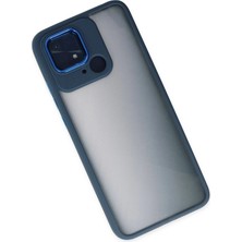 Platin Store Pilatin  Xiaomi Redmi 10C Kılıf Dora Kapak - Mavi Zeyd
