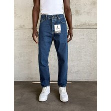 KağanKY Lacivert Boyfriend Jean