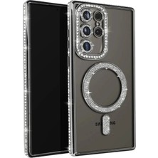 Platin Store Pilatin  Samsung Galaxy S23 Ultra Joke Simli Magneticsafe Kılıf - Siyah Zeyd